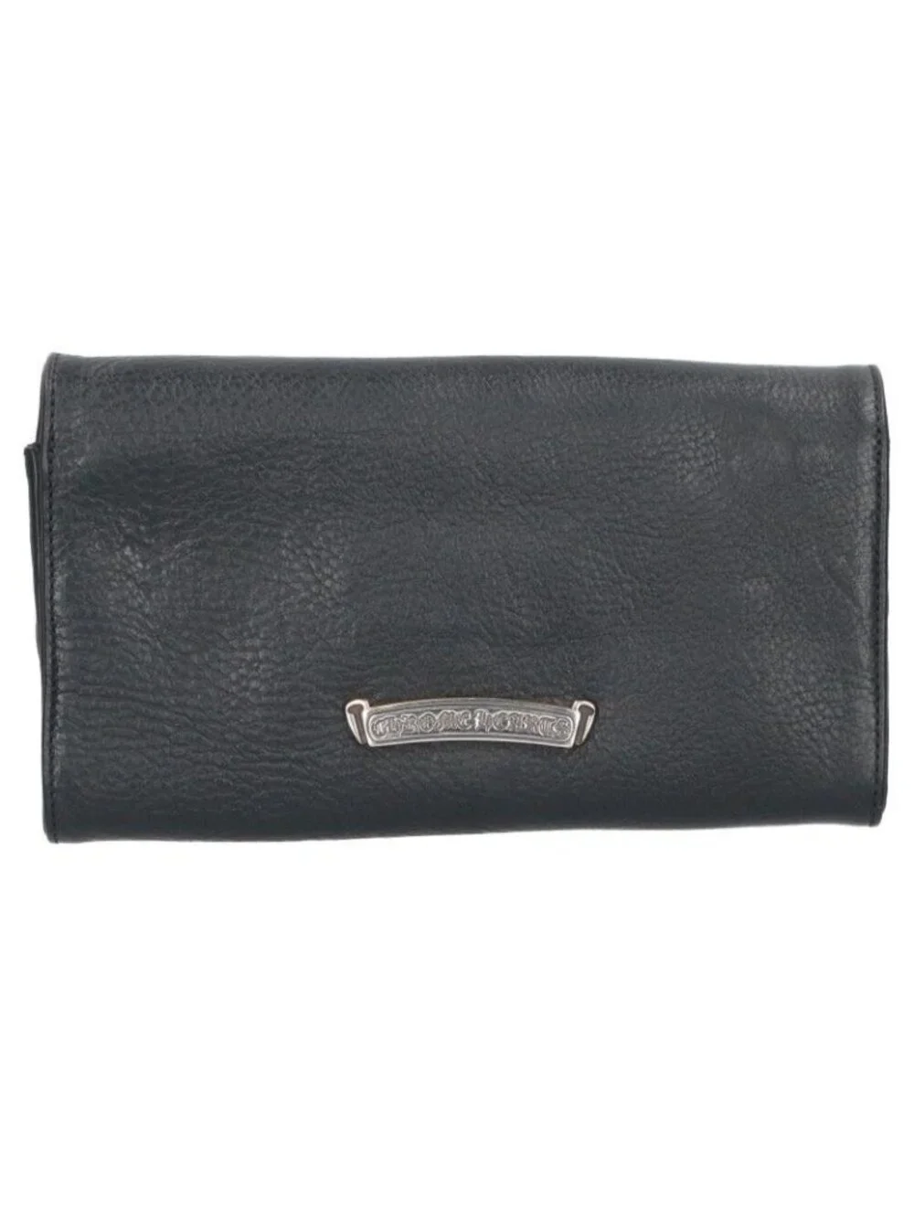 Chrome Hearts Judy Cross Button Leather Wallet